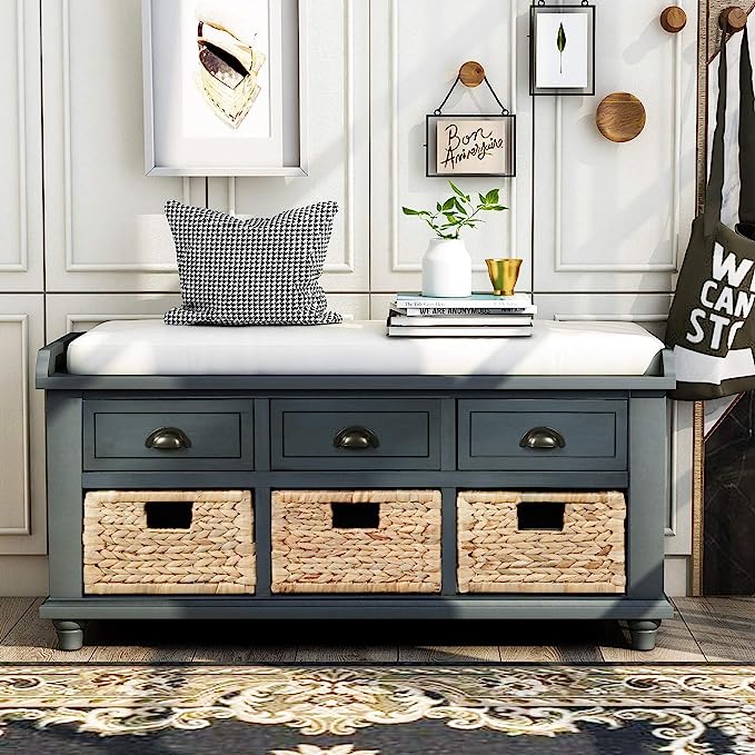 The Best Storage Bench With Drawers 10 Ideas For You Storables