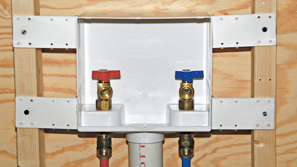 How To Install Washer Box Storables