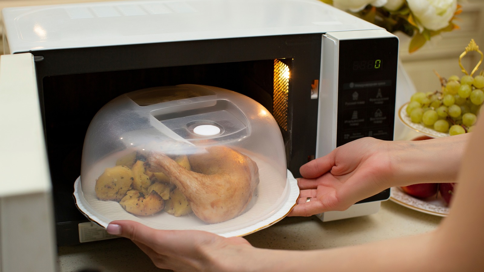 Why Should Meat Be Covered When They Are Cooked In A Microwave Oven
