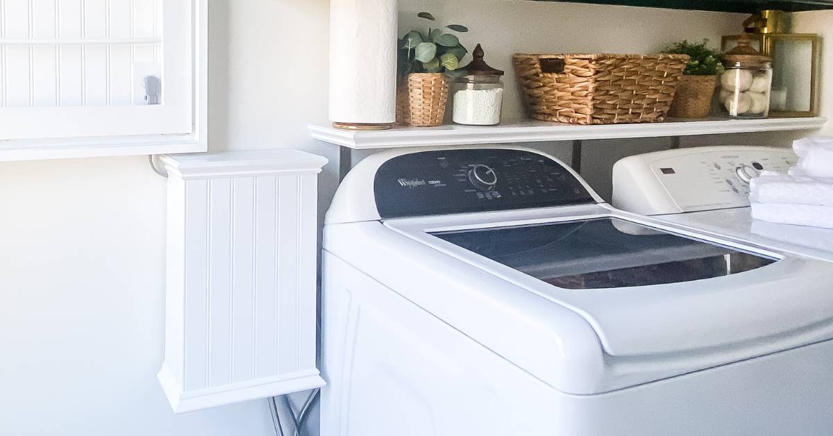 How To Hide Washer Hoses In Laundry Room Storables