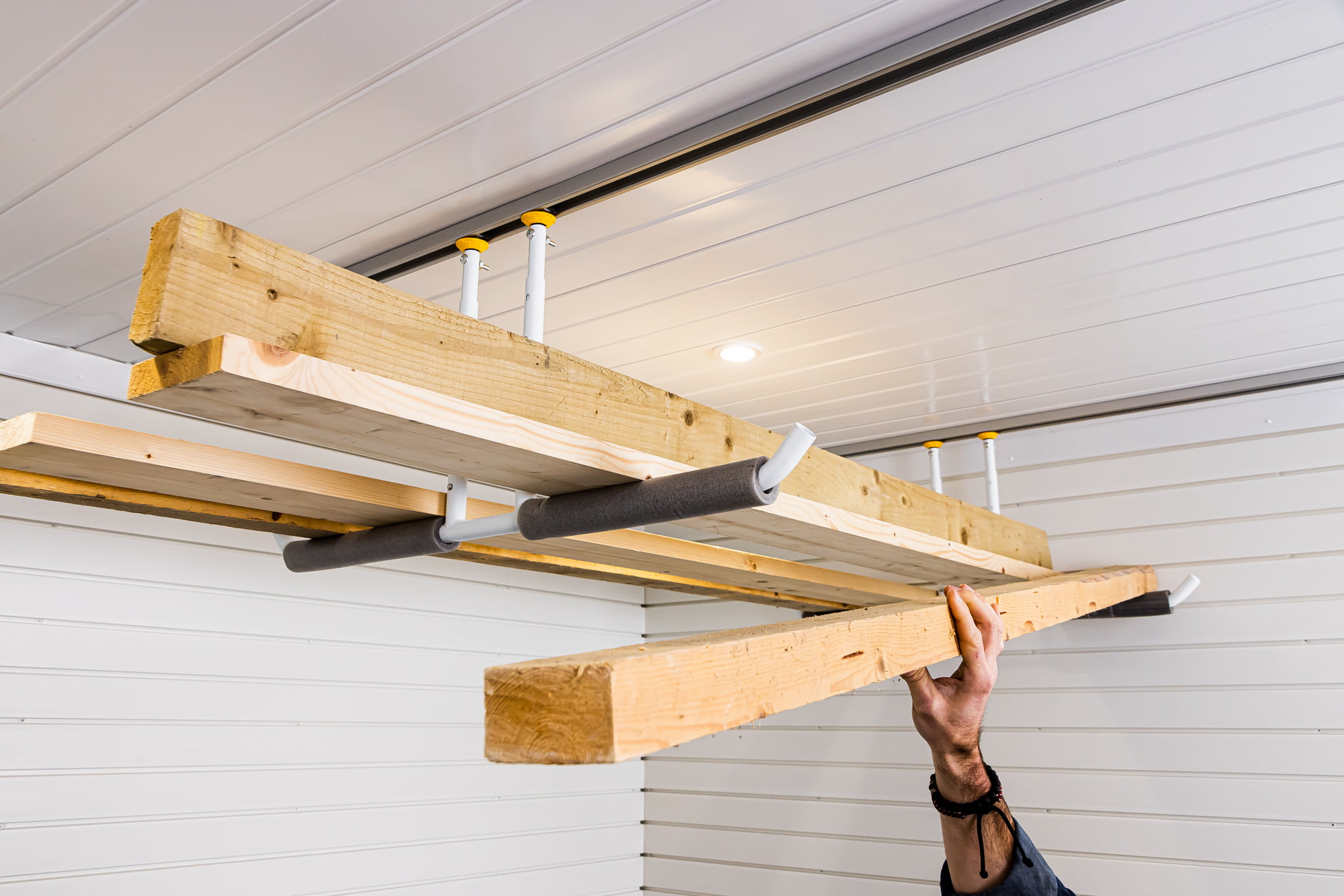 How To Install Ceiling Hook Into Concrete | Shelly Lighting