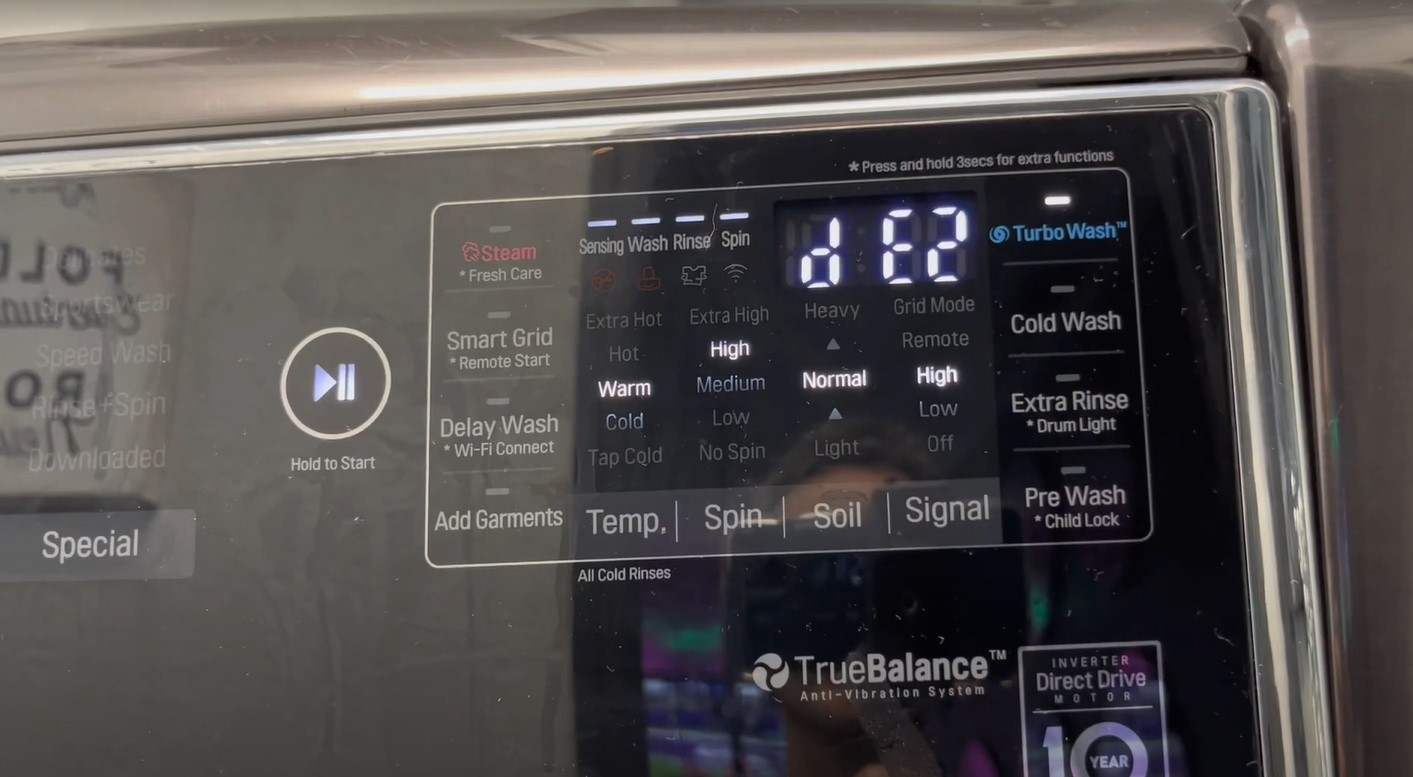 How To Fix The Error Code DE1, DE2, DE3, DE4 For LG Washing Machine