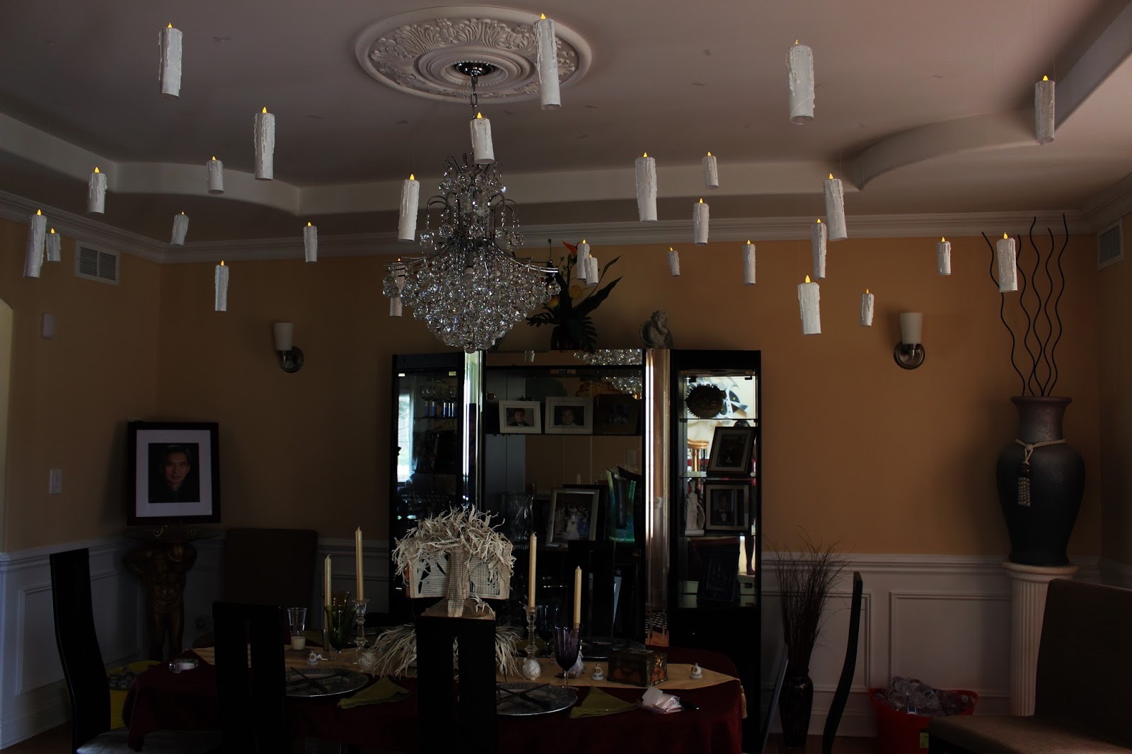 How To Hang Floating Candles From Ceiling Storables