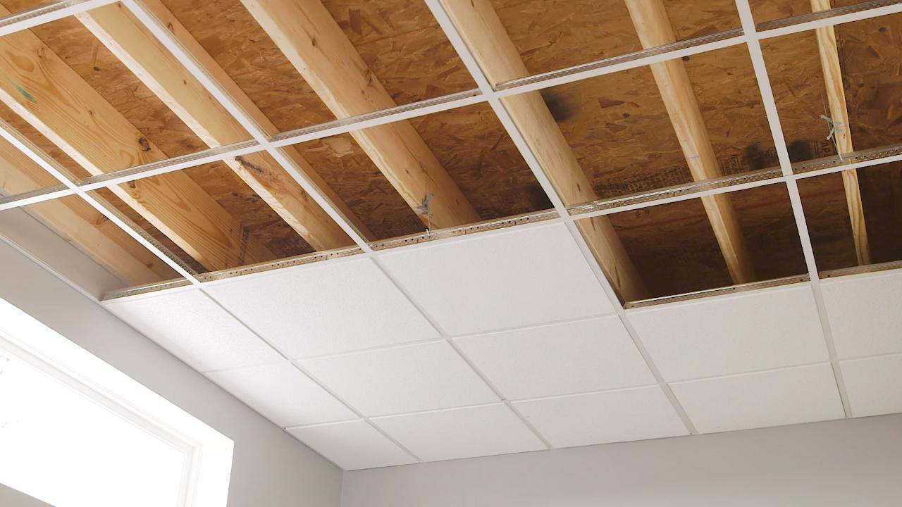 How To Install Drop Ceiling In The Basement Storables