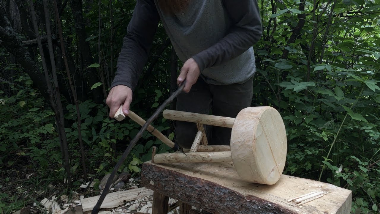 How To Make A Rustic Stool With Hand Tools Storables
