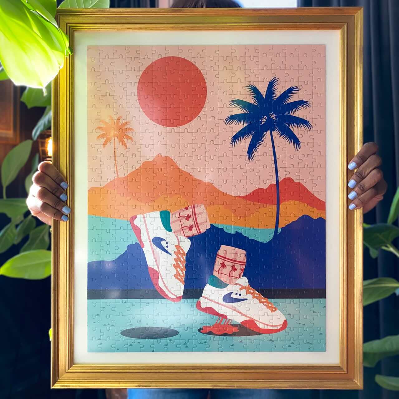 How To Turn A Puzzle Into Wall Art Storables