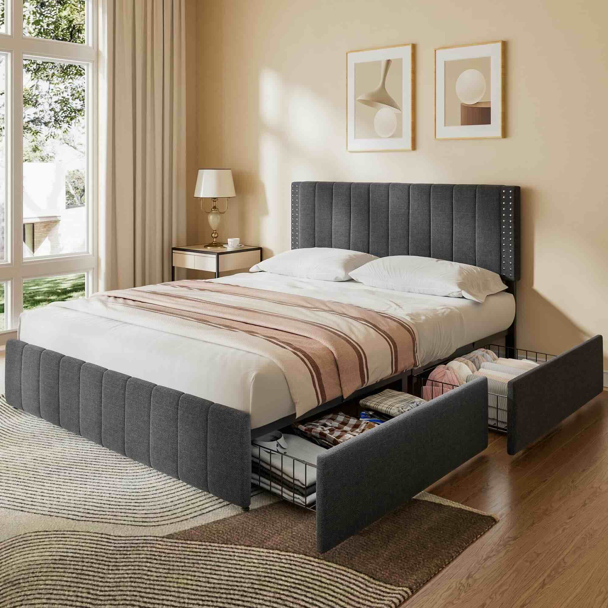 What Are The Dimensions Of A Queen Size Bed Frame Storables