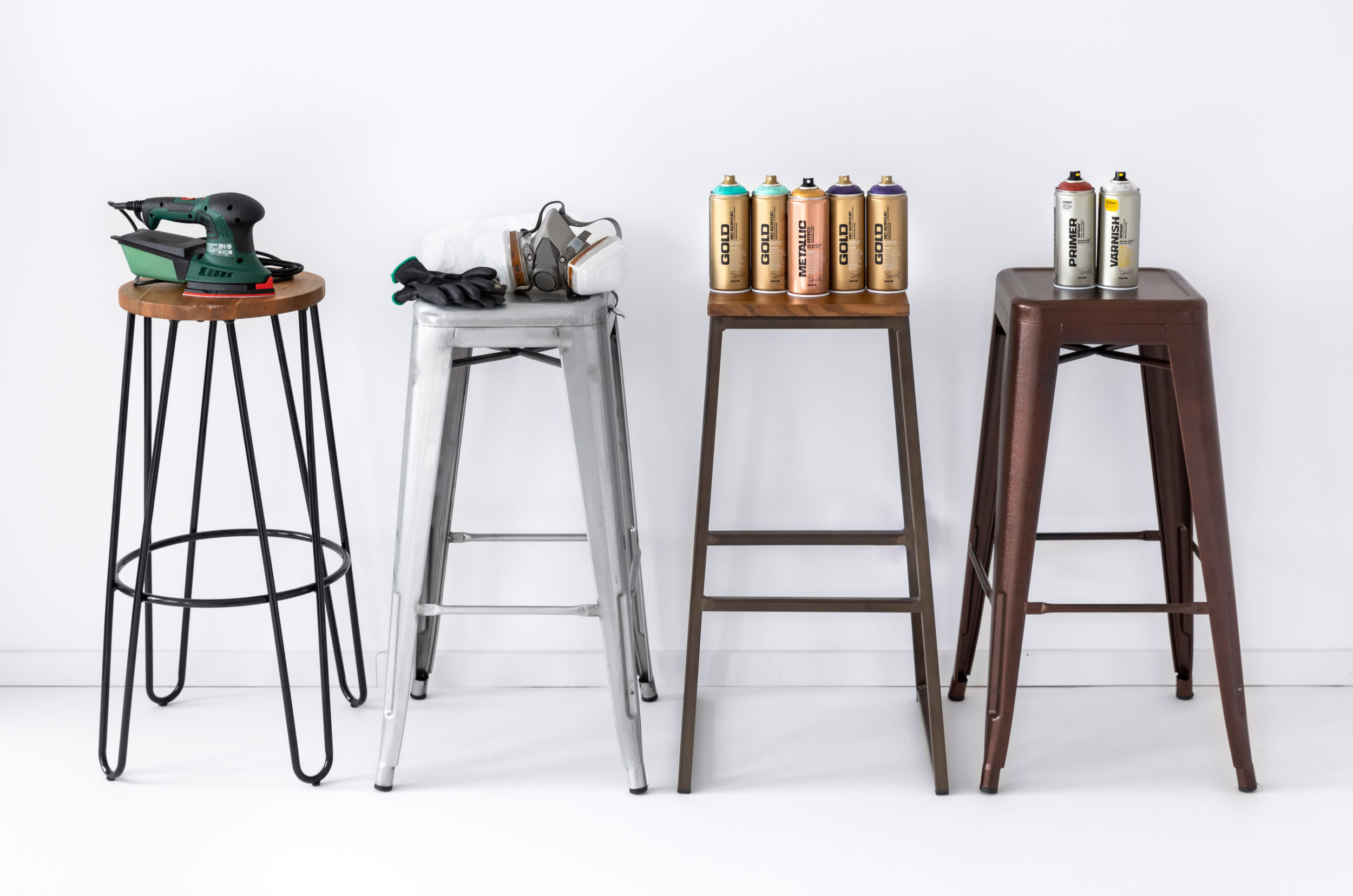 How To Spray Paint Metal Bar Stools Storables
