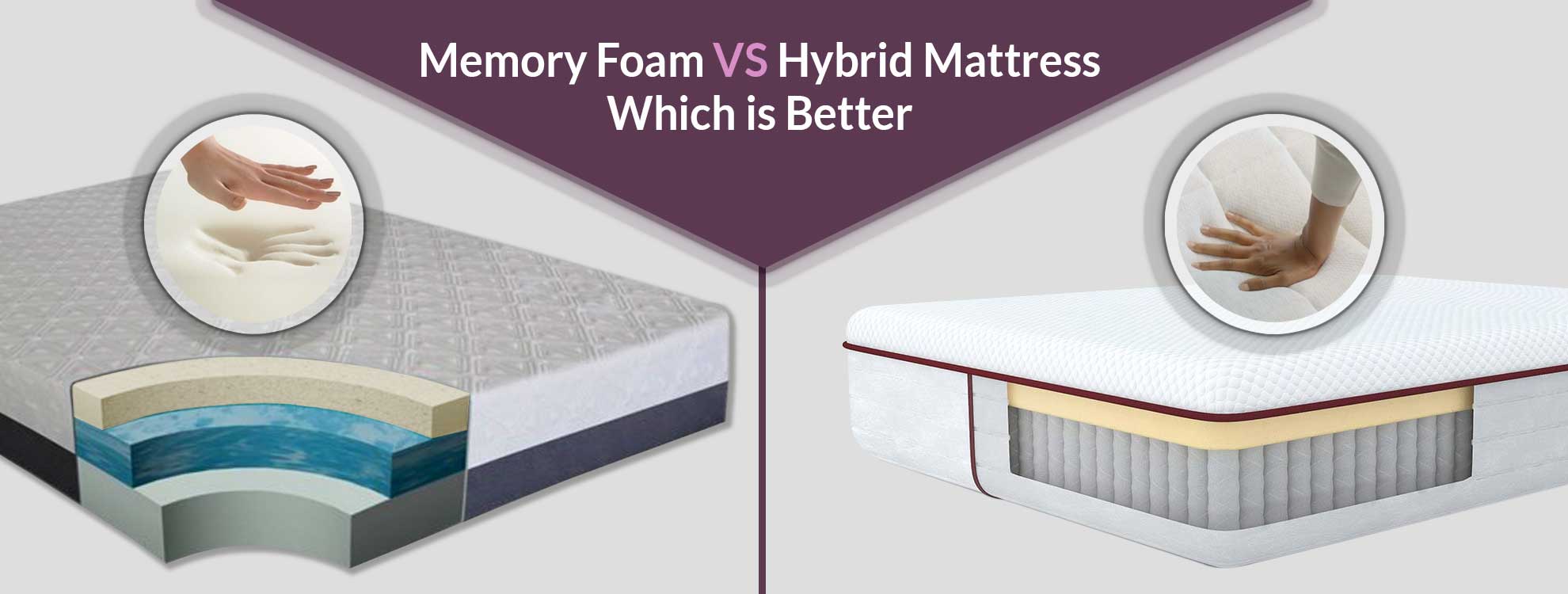 What Is Better Memory Foam Or Hybrid Mattress Storables