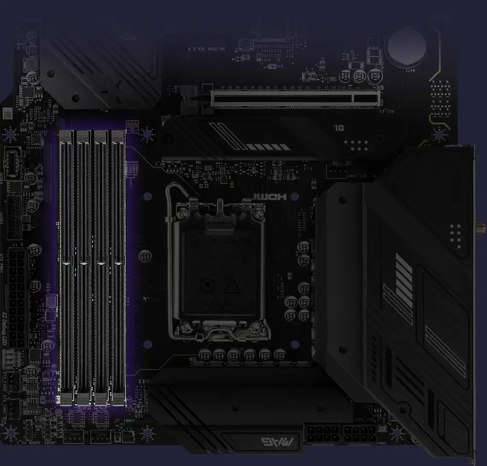 MSI Intel Z790 MAX/Z790/B760 Series Motherboard Terbaik untuk CPU