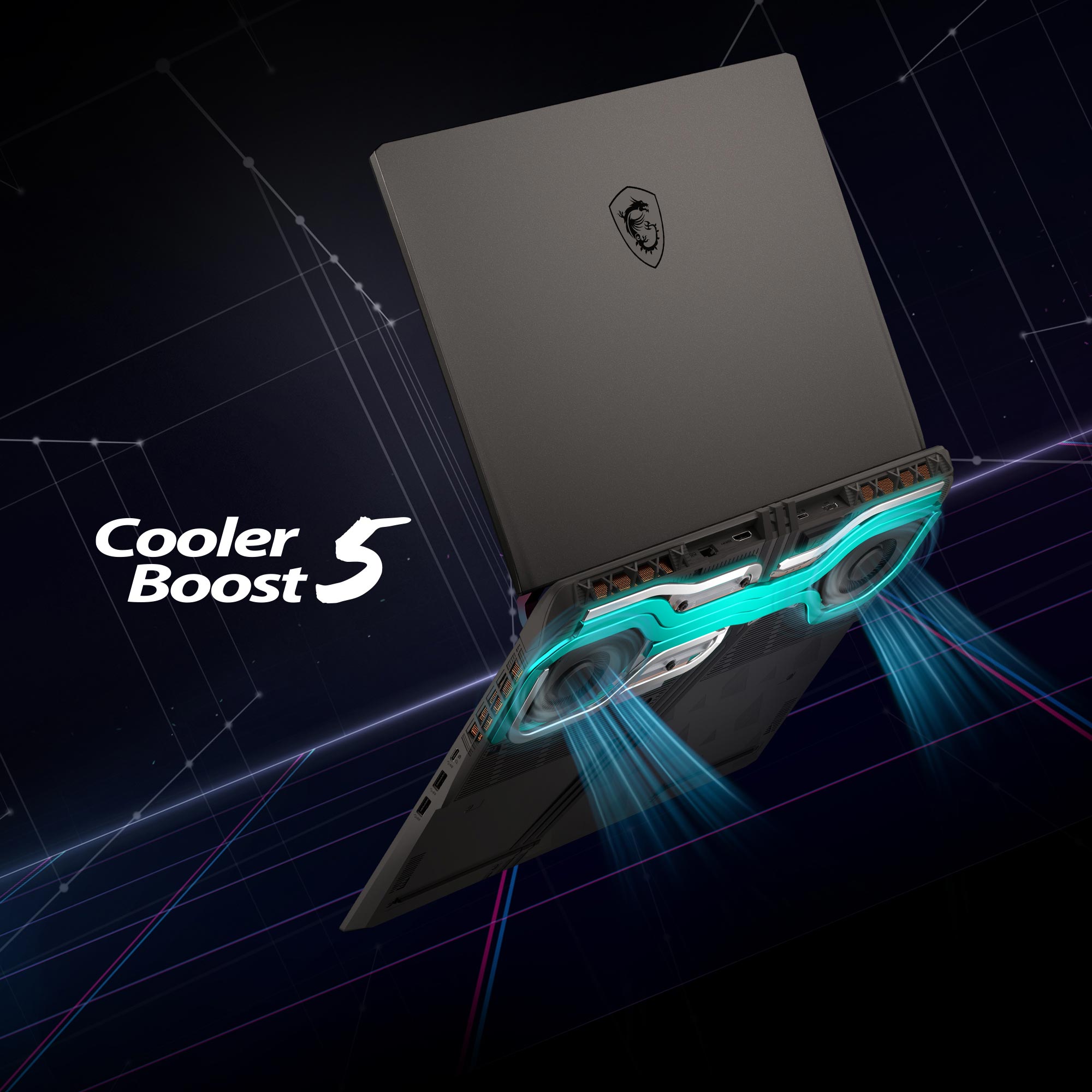 MSI Vector GP68HX 13VG204UK Intel Core i9 16GB 1TB RTX 4070 240Hz QHD+ 16 Inch Windows 11