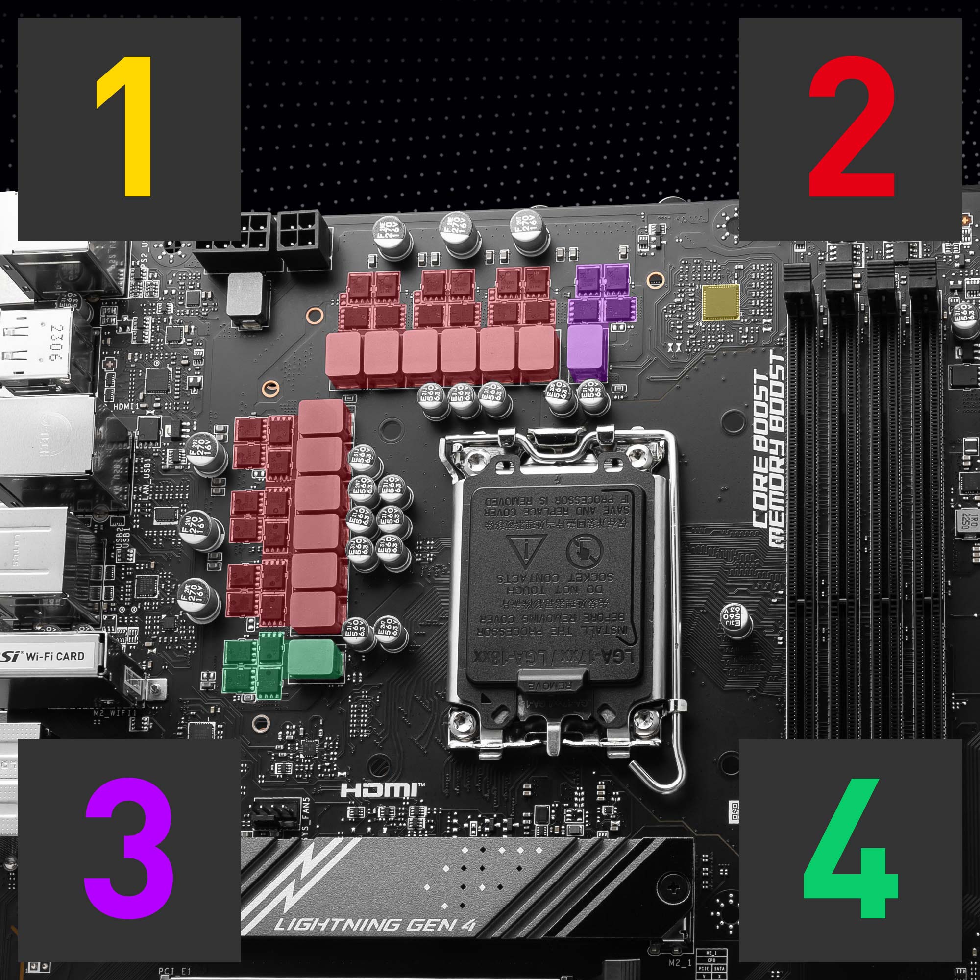 MSI B760 Gaming Plus WIFI DDR5 LGA 1700 ATX Motherboard — Computer Orbit