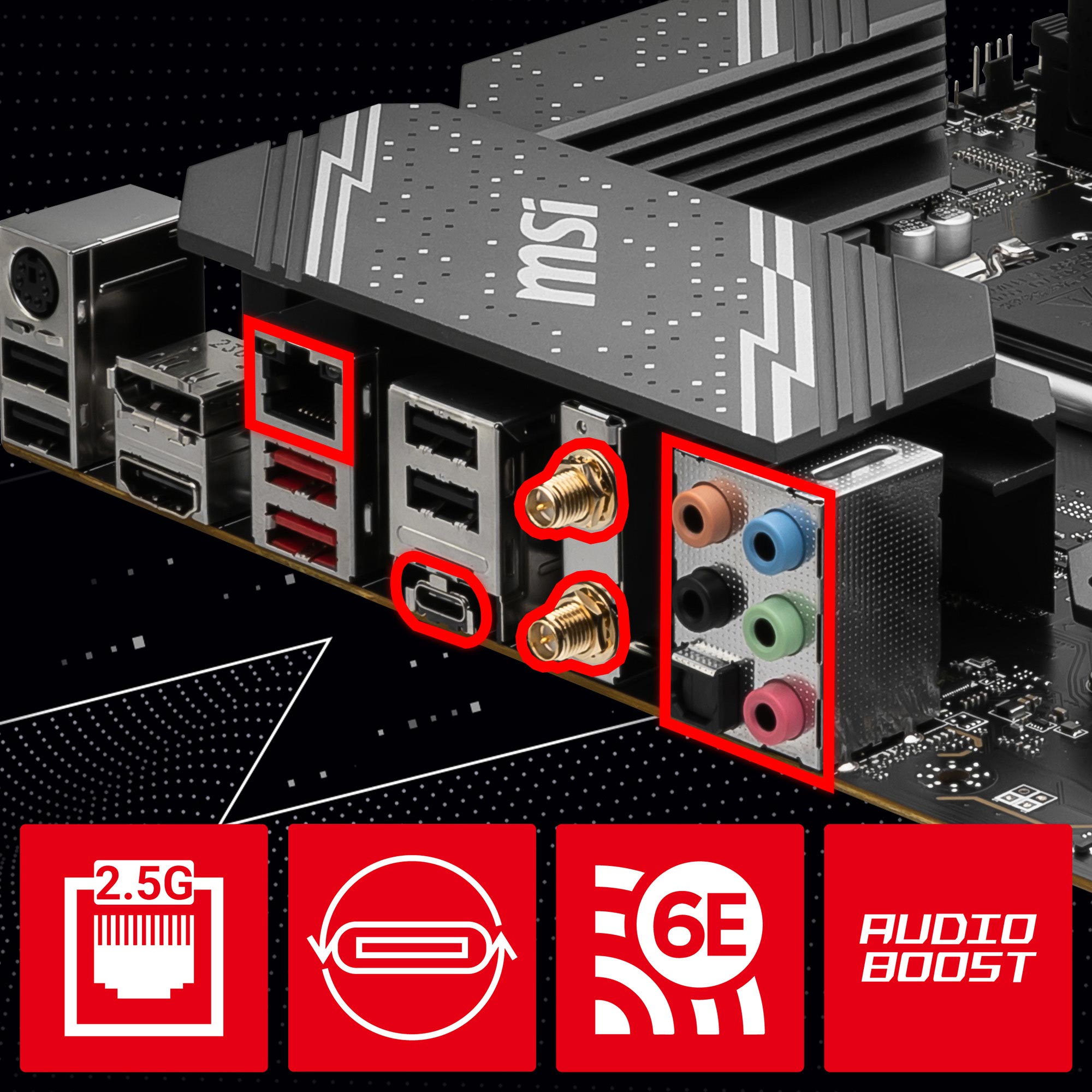 MSI B760 Gaming Plus WIFI DDR5 LGA 1700 ATX Motherboard — Computer Orbit