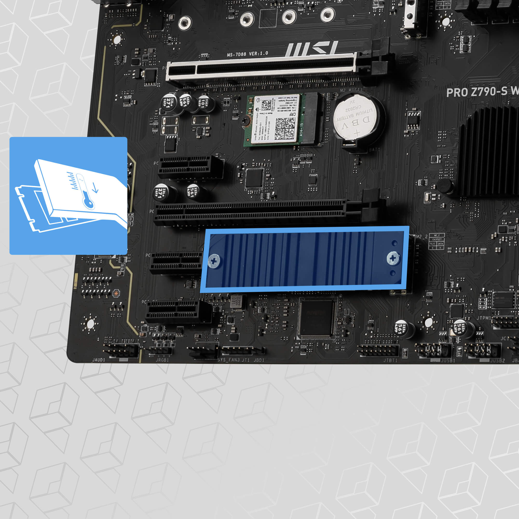 MSI PRO Z790-S WIFI - Moderkort | Webhallen