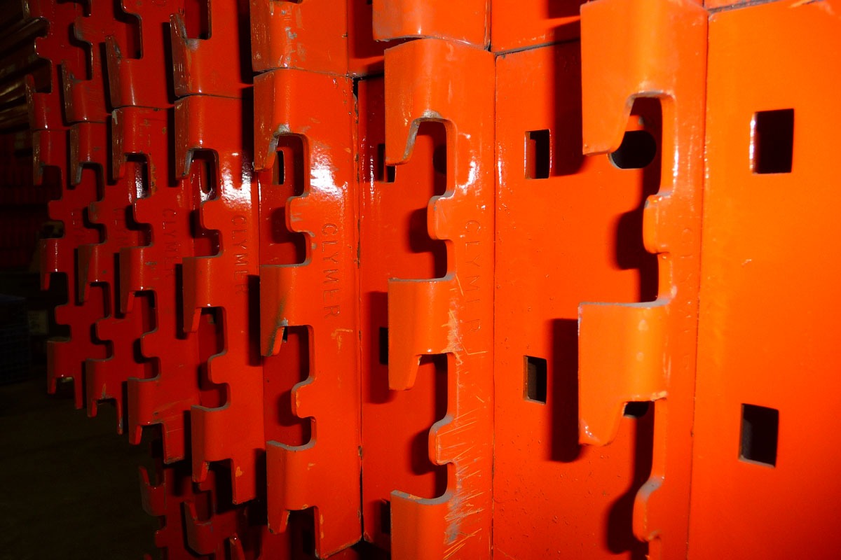 102″ Keystone Style Pallet Rack Beam Storage Solutions