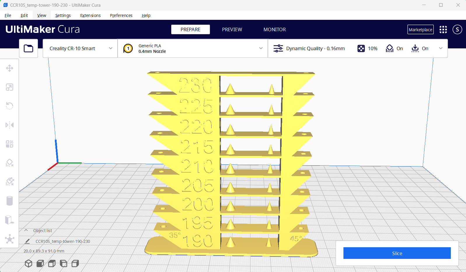Temp Tower proper usage; seeking advice 3D Printing Space