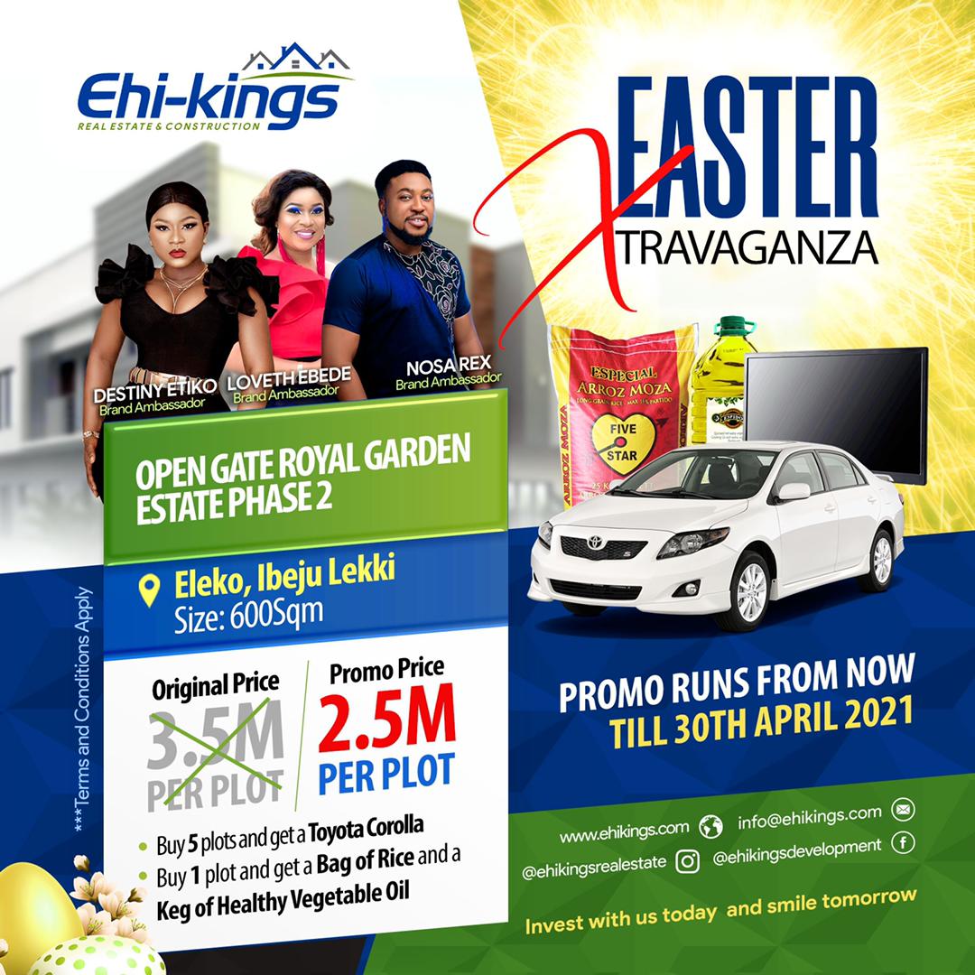 Ehikings The most affordable and profitable real estate property in