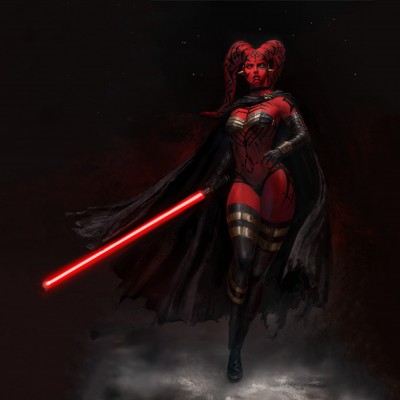 Darth Talon Cosplay Models - Ensigame