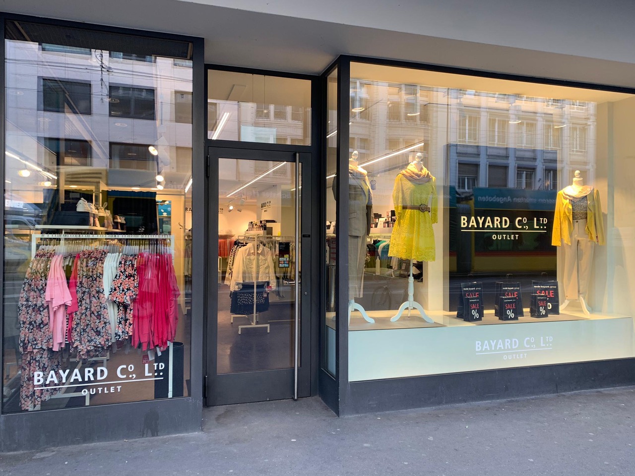 BAYARD CO LTD OUTLET in Basel BAYARD CO LTD steht nicht nur für die