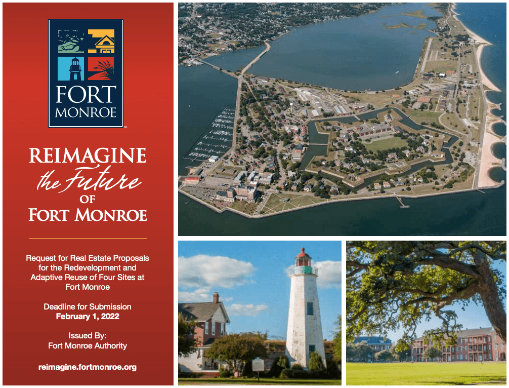 The Fort Monroe Authority is Offering Developers a Unique Redevelopment