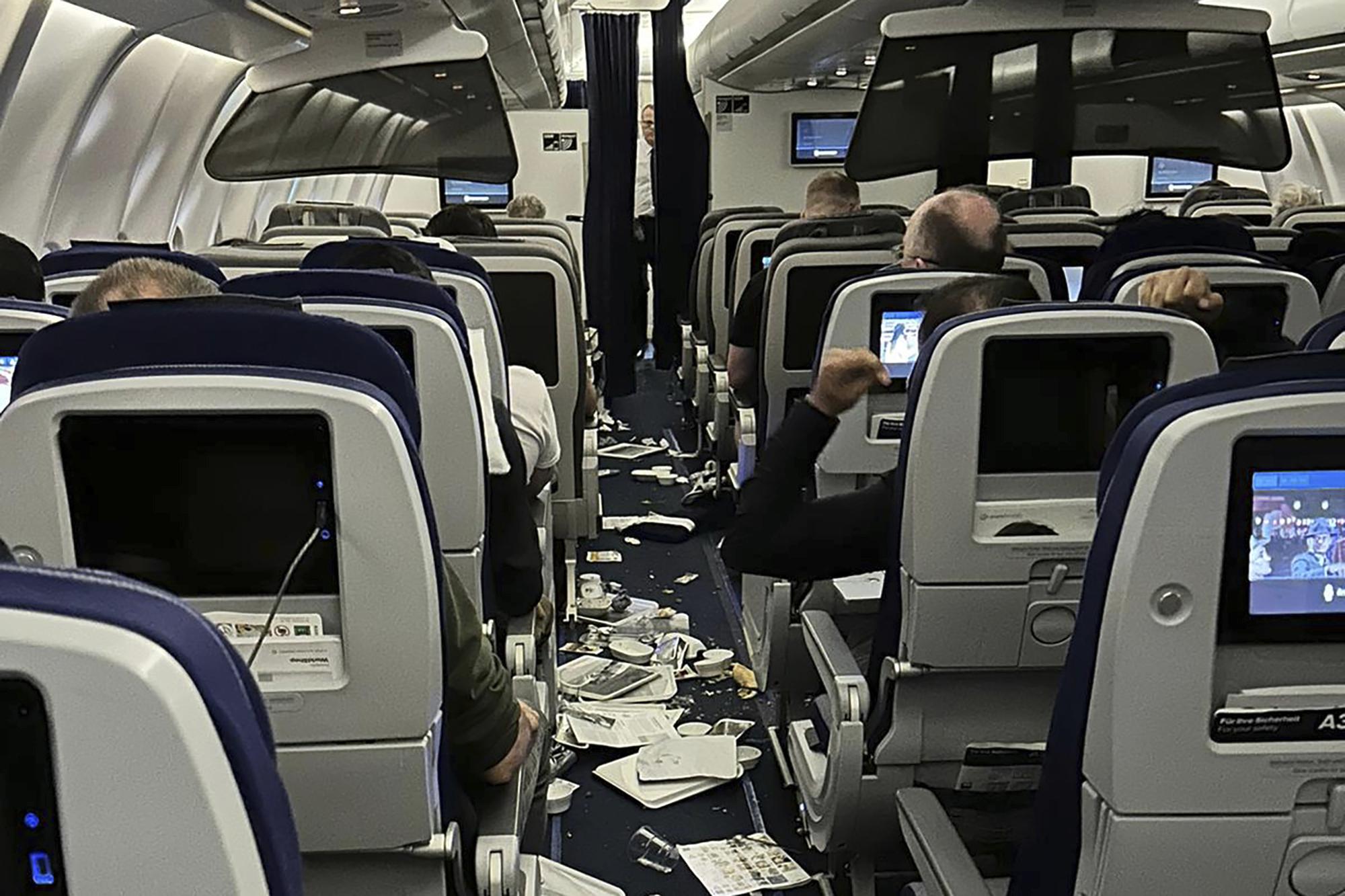 Lufthansa flight diverted after turbulence, 7 hospitalized AP News