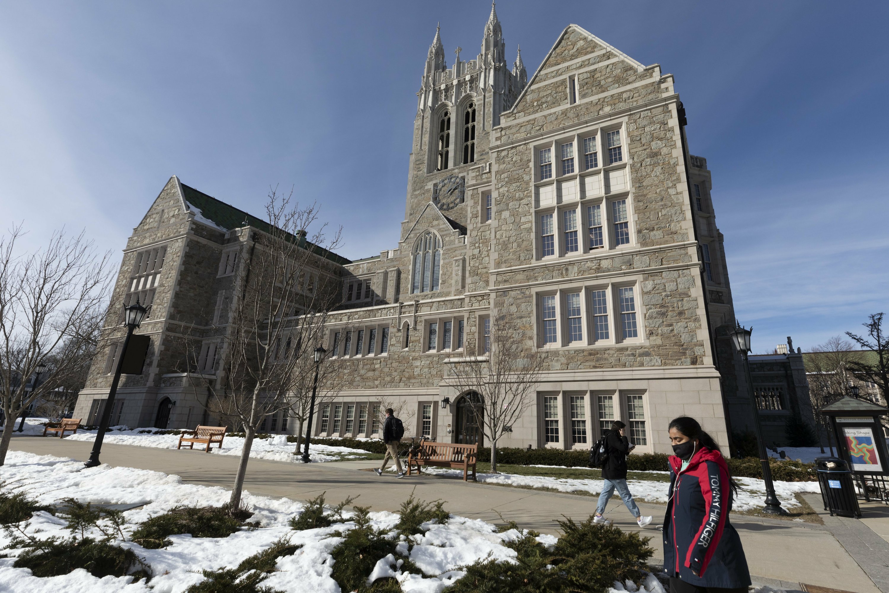 Harassment cases revive worries of racism at Boston College AP News