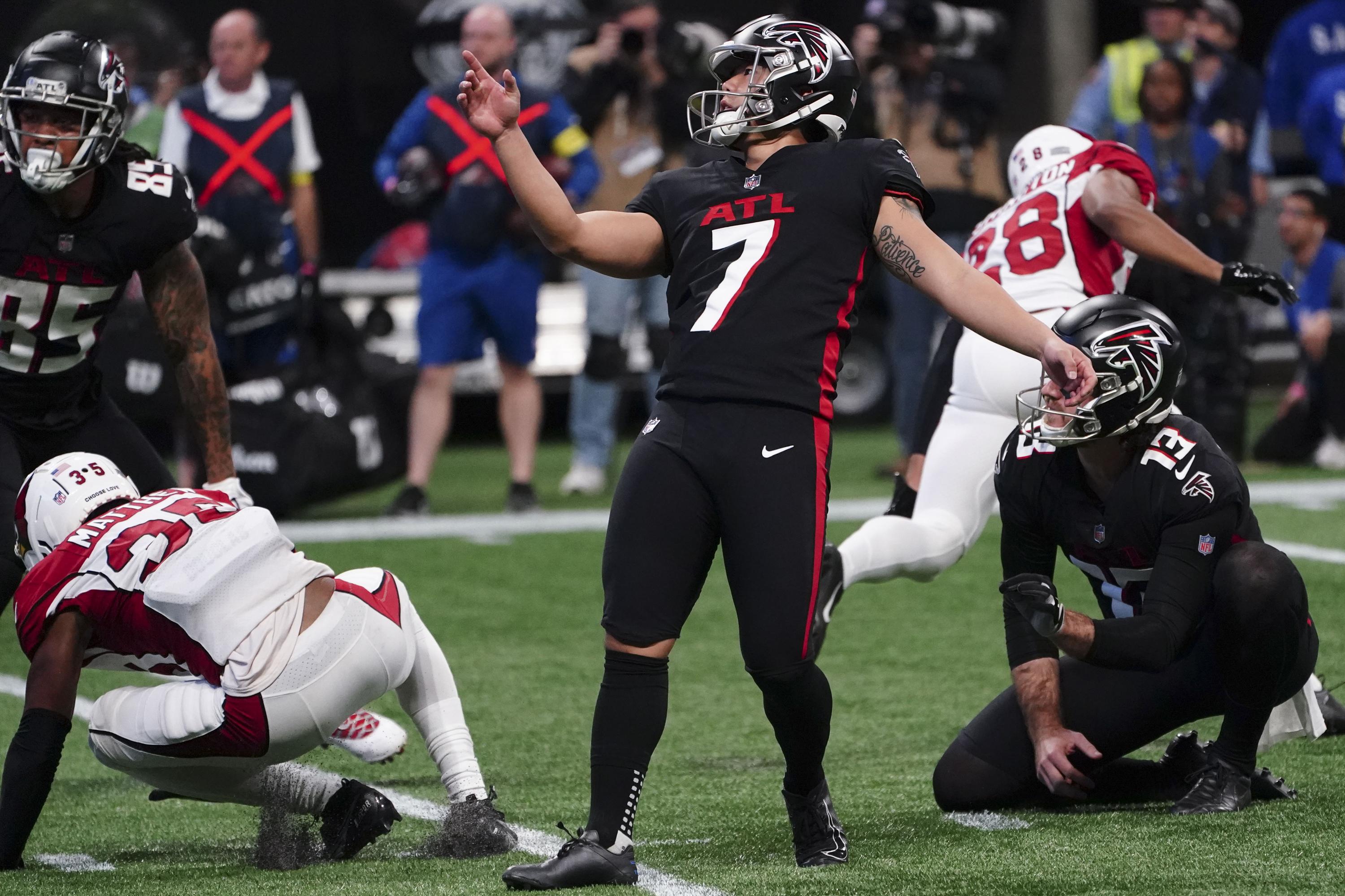 Koo kicks short field goal, Falcons edge Arizona 2019 AP News
