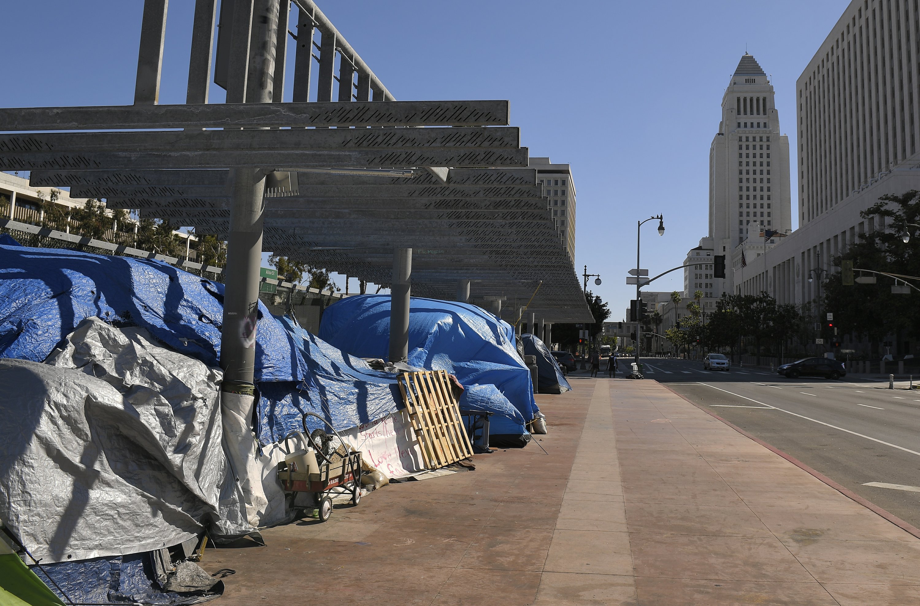 Homelessness deepens in Los Angeles County, jumps 13 AP News