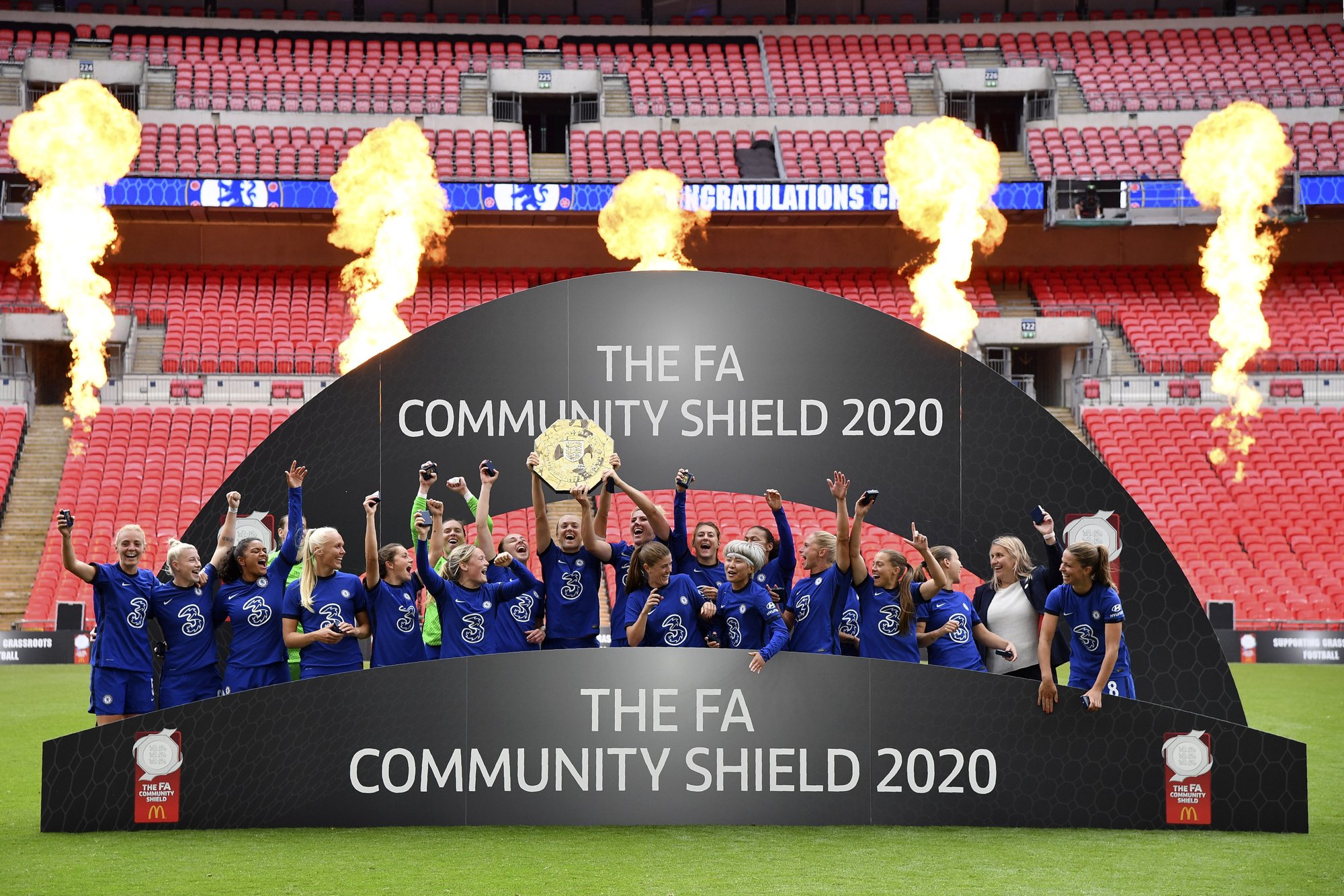 This year's fa community shield will be played on saturday 7 august. Community Shield 2020 : Chelsea Beats Man City 2 0 In Women S Community Shield