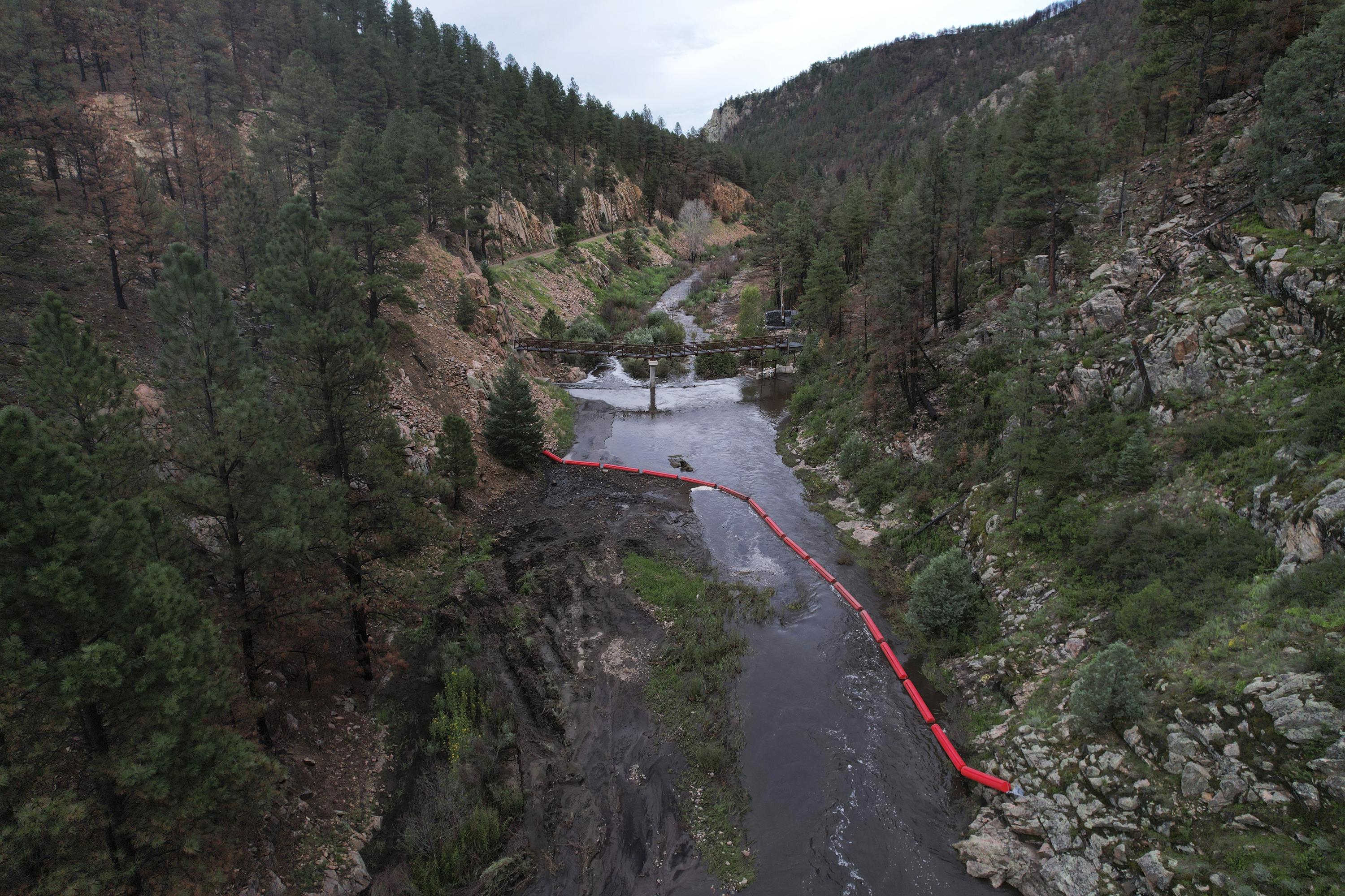 La ville de NM, victime d'un incendie gouvernemental, fait maintenant