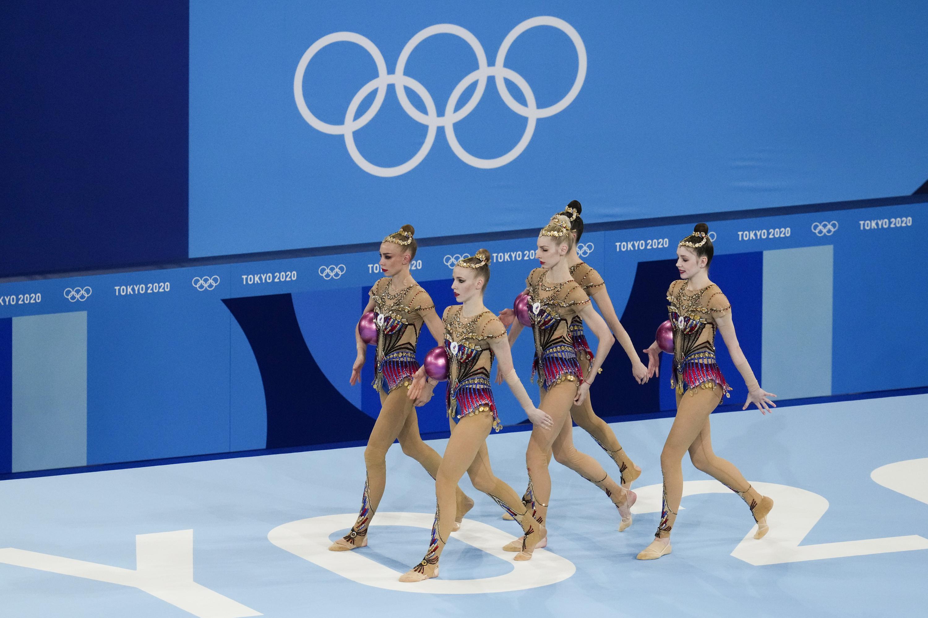 Russian rhythmic dynasty topples, Bulgaria gets the gold AP News