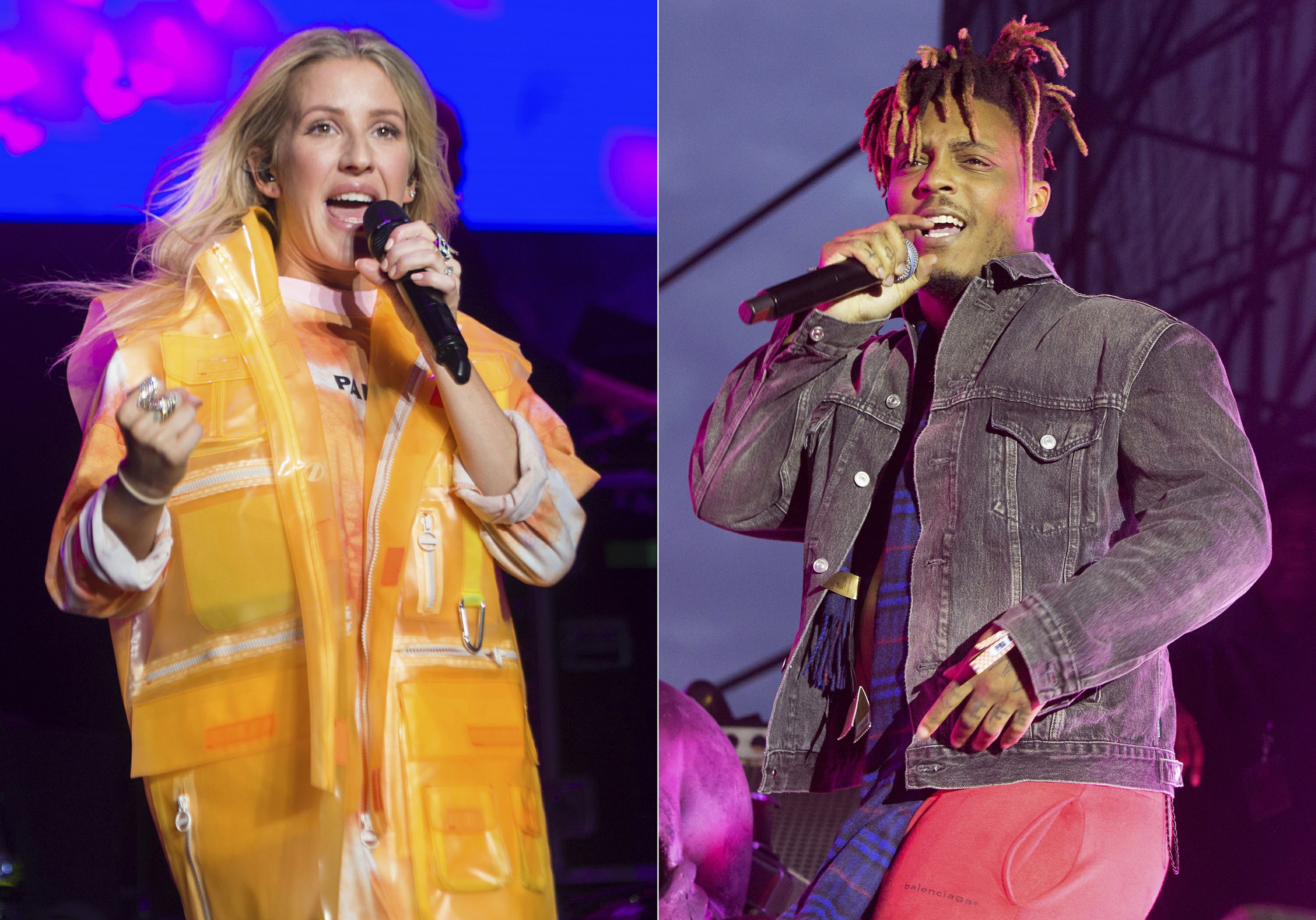 Ellie Goulding on Juice WRLD's death 'It really hit me' AP News