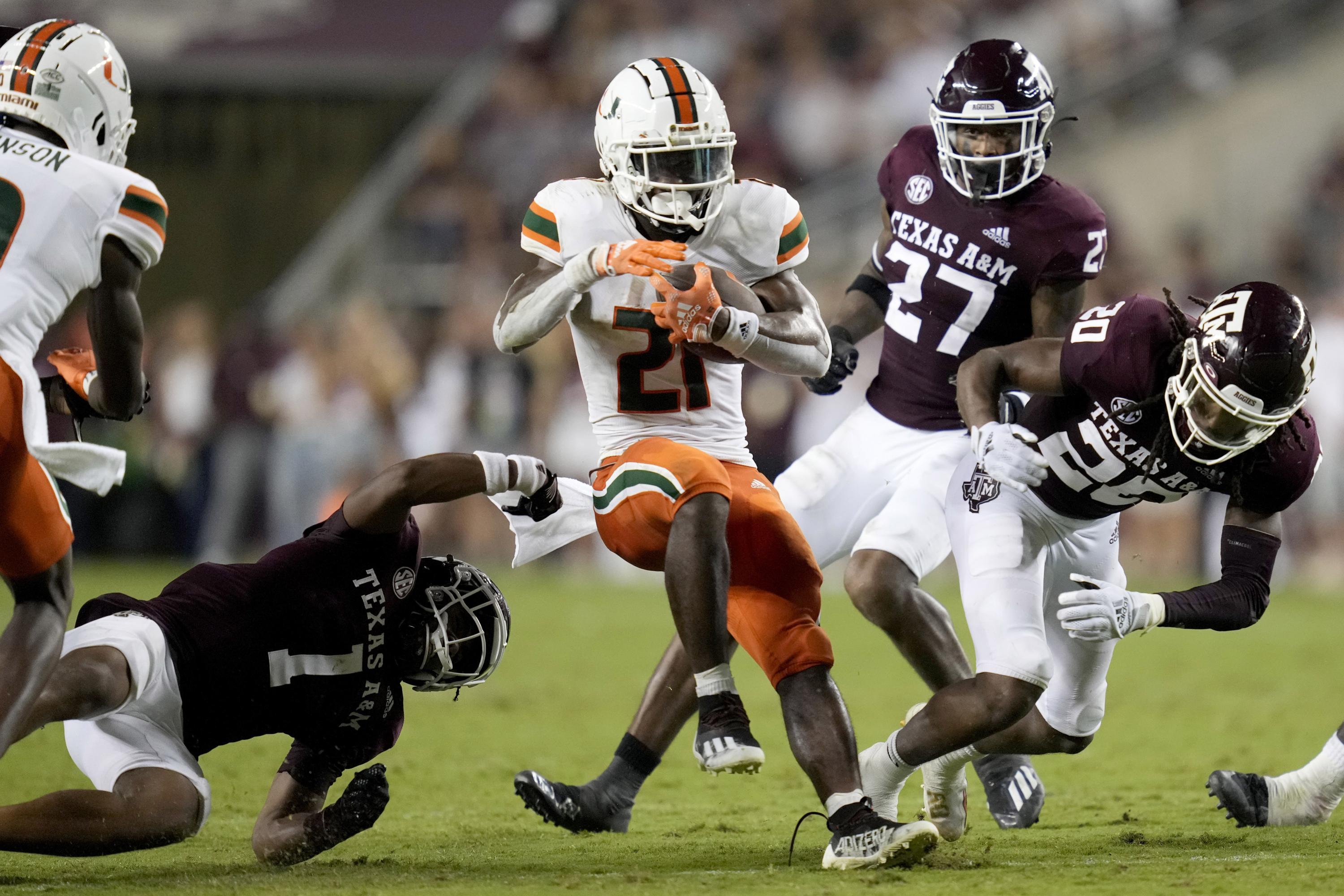 Johnson steps in, No. 24 Texas A&M beats No. 13 Miami 179 AP News