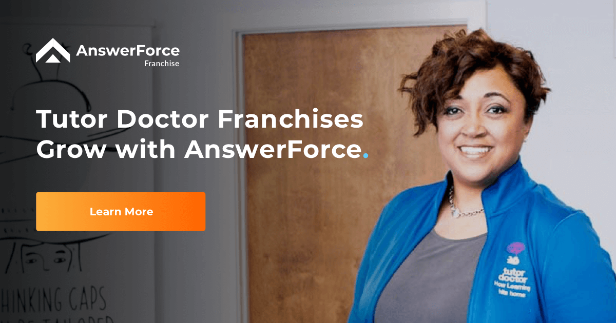 Tutor Doctor Amazing Franchise Partner AnswerForce