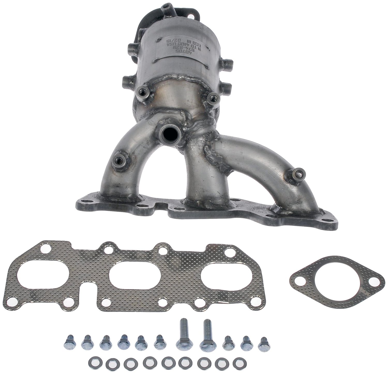 2007 Hyundai Santa Fe Exhaust Manifold with Integrated Catalytic