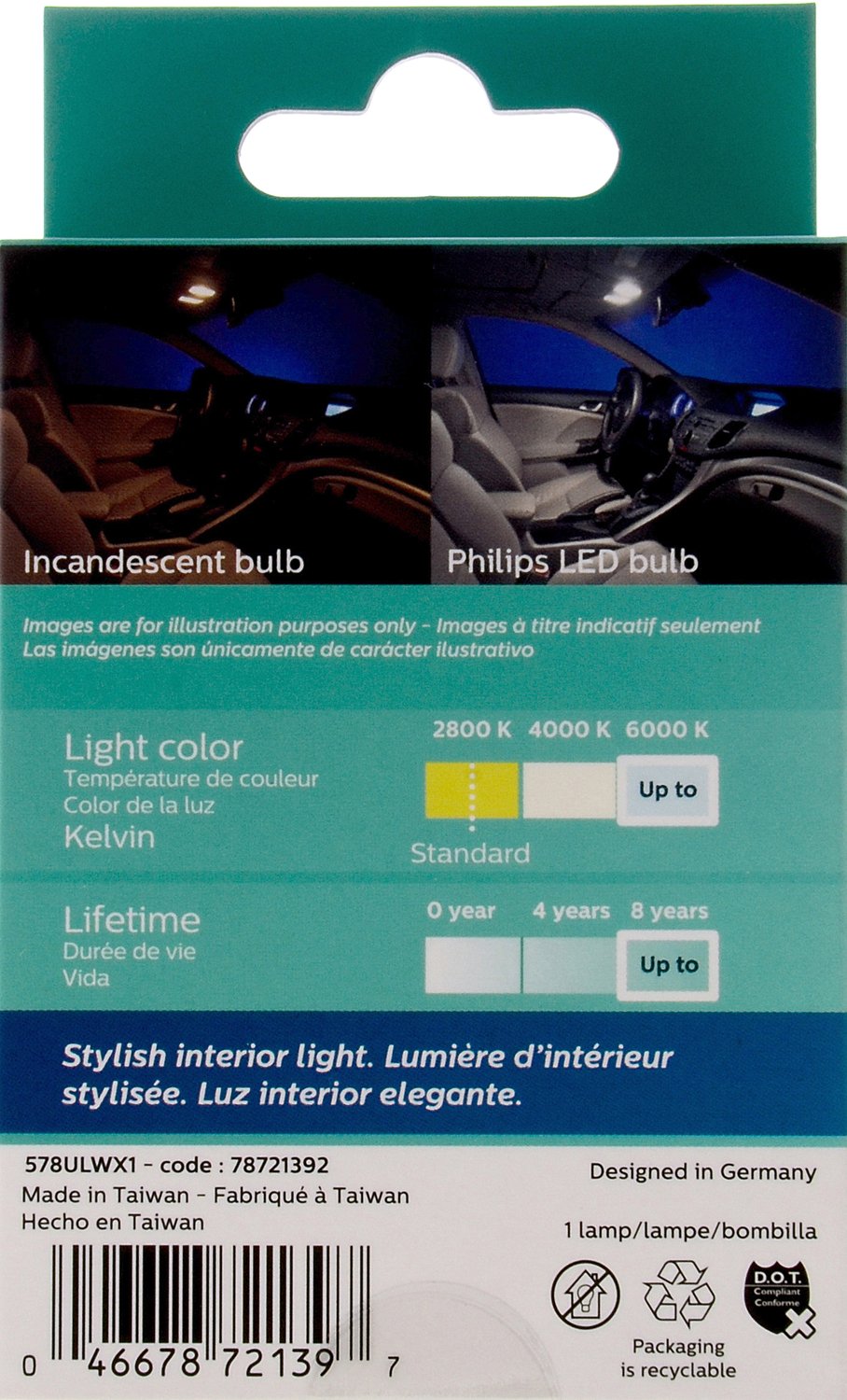 2010 Ford Explorer Luggage Compartment Light Bulb