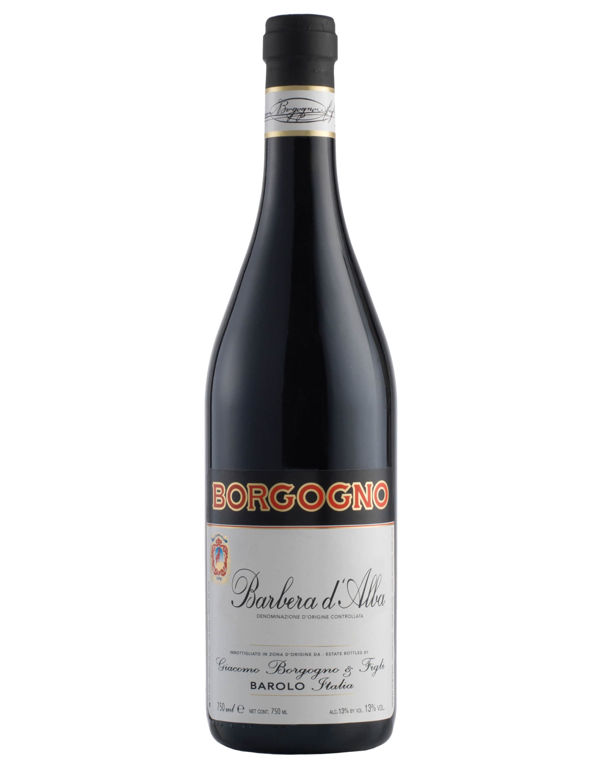 Barbera d'Alba DOC 2019 0,75 ℓ, vino rosso