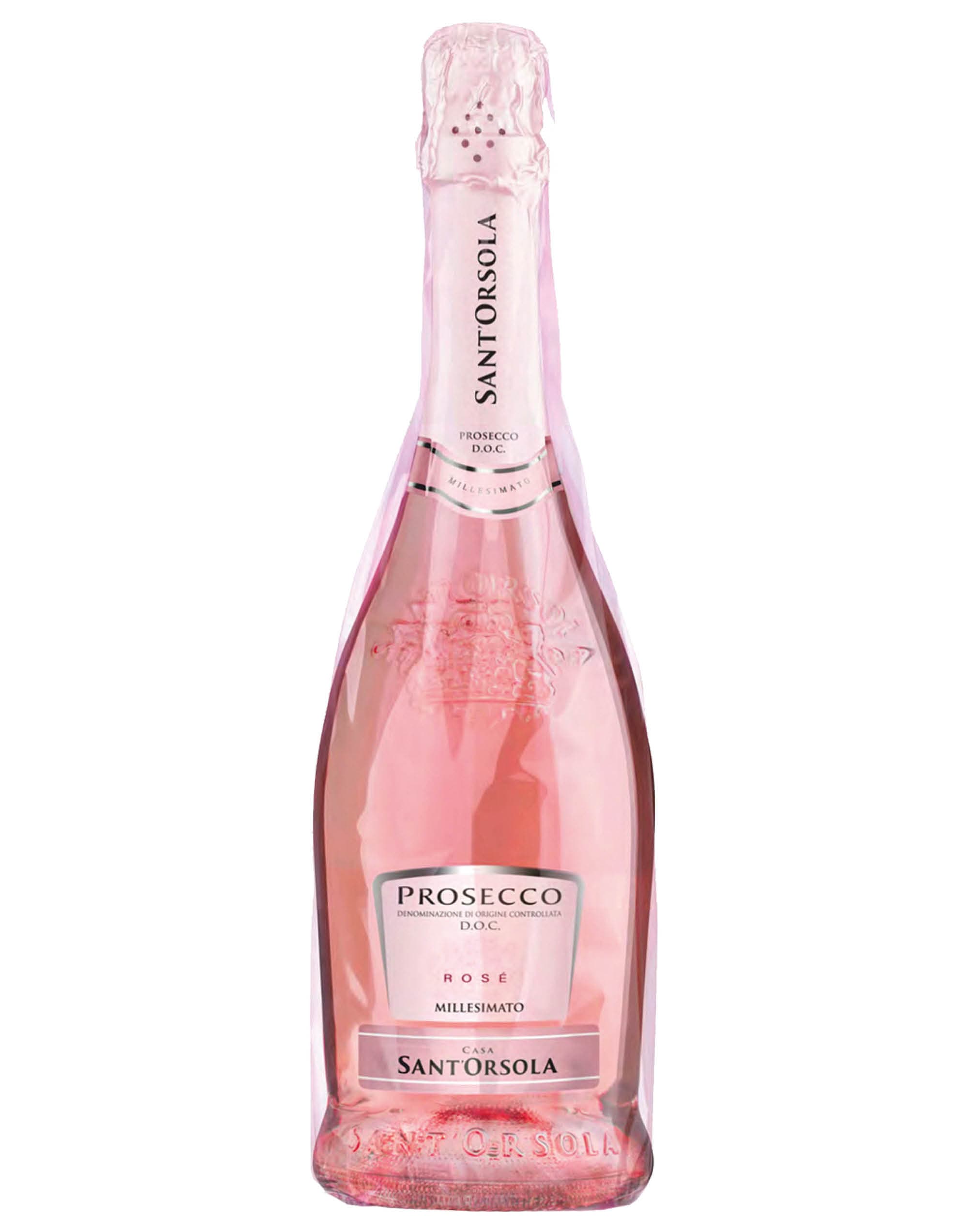 Prosecco Extra Dry Rosé DOC Sant'Orsola 2020 0,75 ℓ