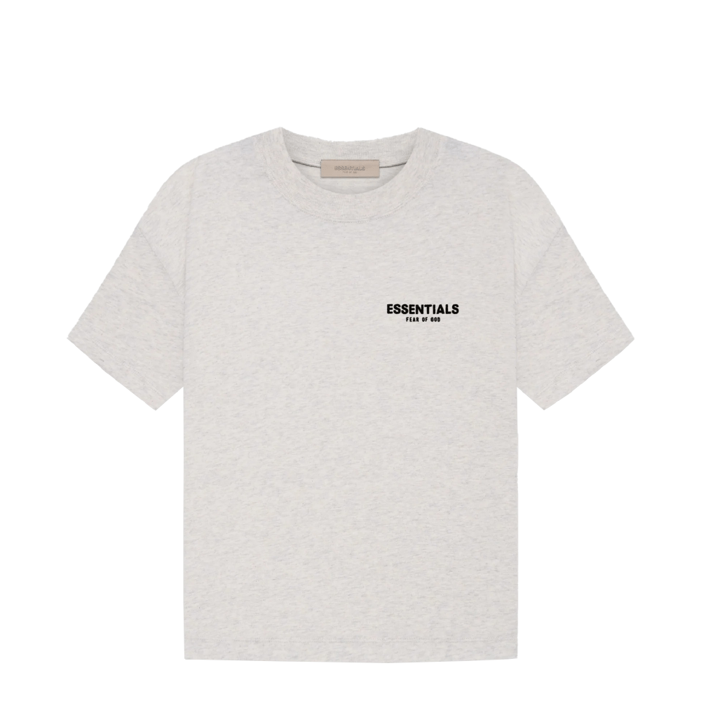 ESSENTIALS TEE SS22 LIGHT OATMEAL AREA 02
