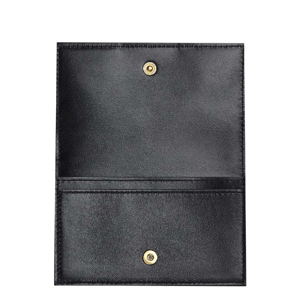 BOTTEGA BUSINESS CARD CASE BLACK AREA 02