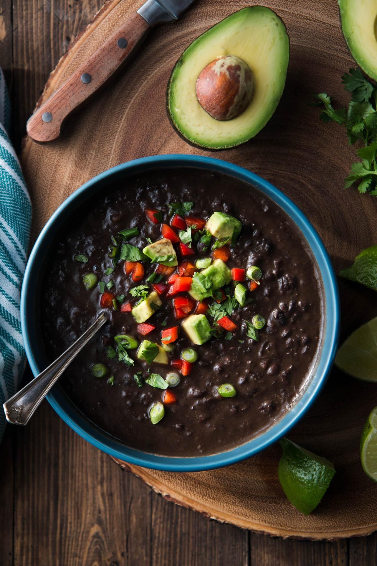 Frijoles en caldo con verdura de 187 Kcal Receta fácil en la app Avena