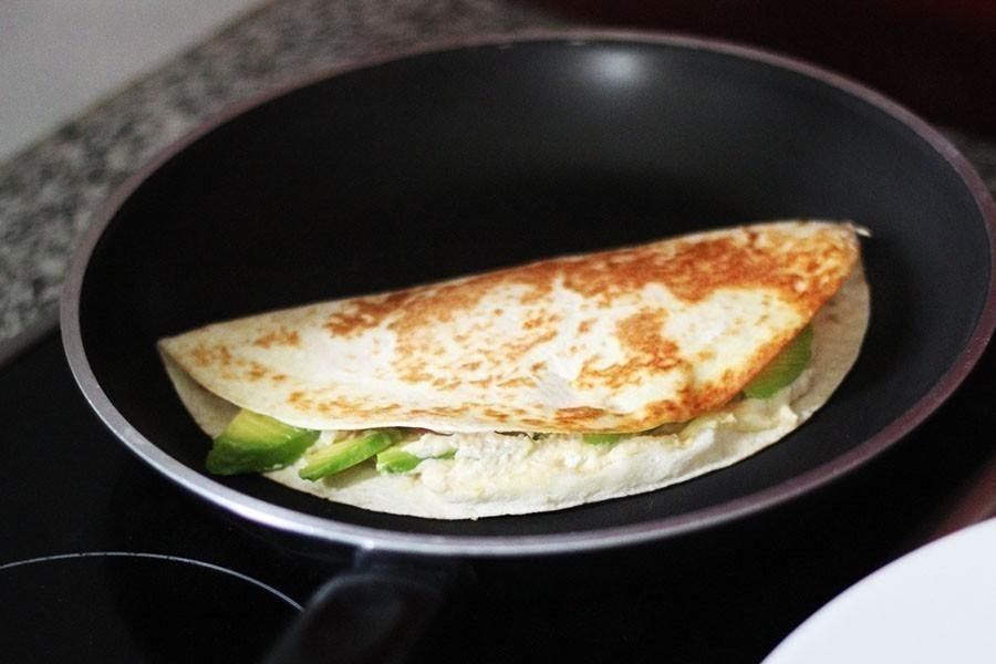 Quesadillas de harina de 231 Kcal Receta fácil en la app Avena