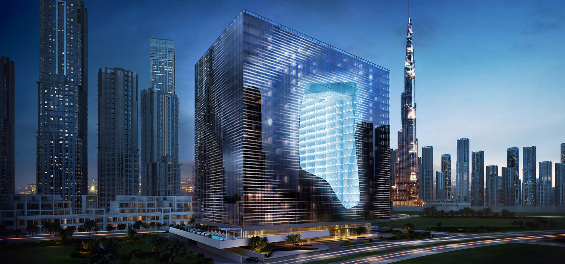 The Opus Residence Dubai — location on the map, prices and phases