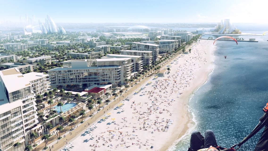 Mamsha Al Saadiyat Apartments and Townhouses Abu Dhabi — location on