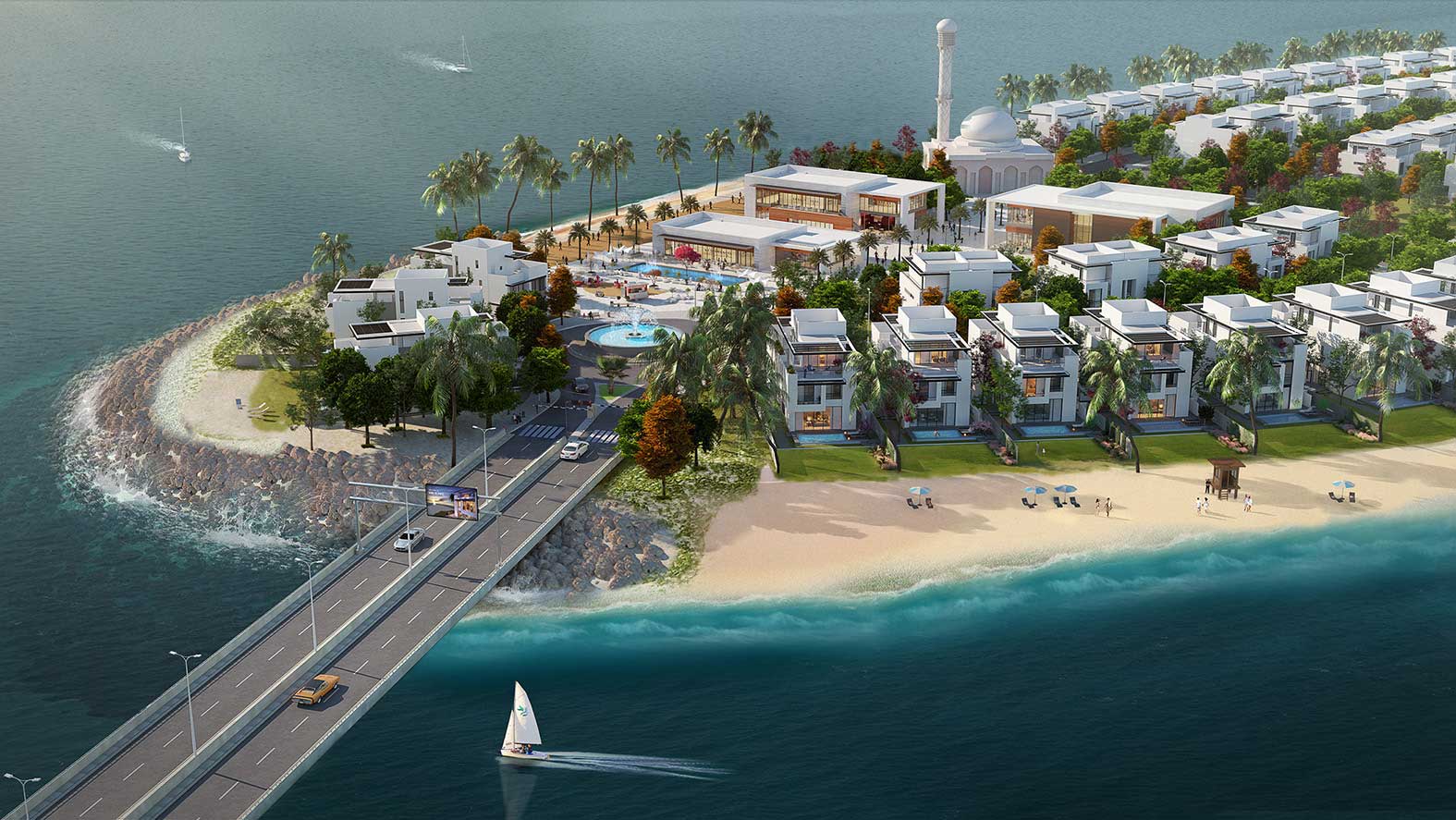 Sea Villas Ajmal Makan Sharjah — location on the map, prices and