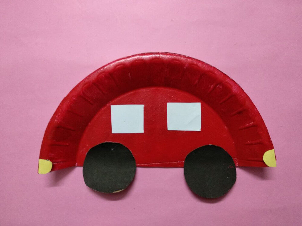 Transportation Activity Transport Art Paper Plate Car ClassMonitor