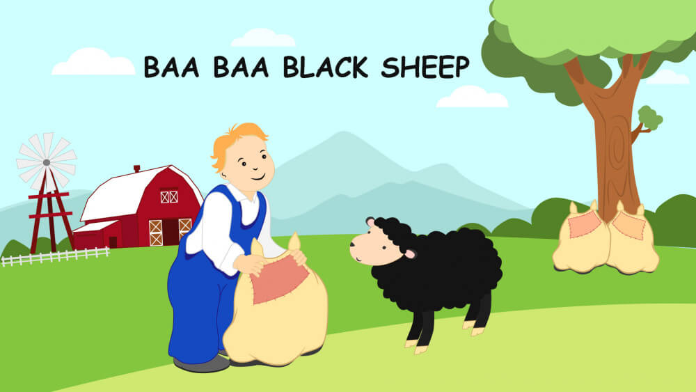 Rhyme Library Baa Baa Black Sheep ClassMonitor