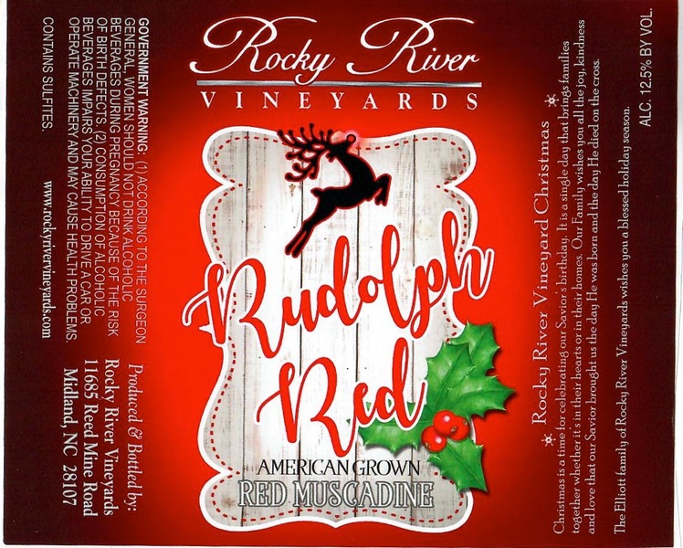 Rudolph Red from Rocky River Vineyards Vinoshipper