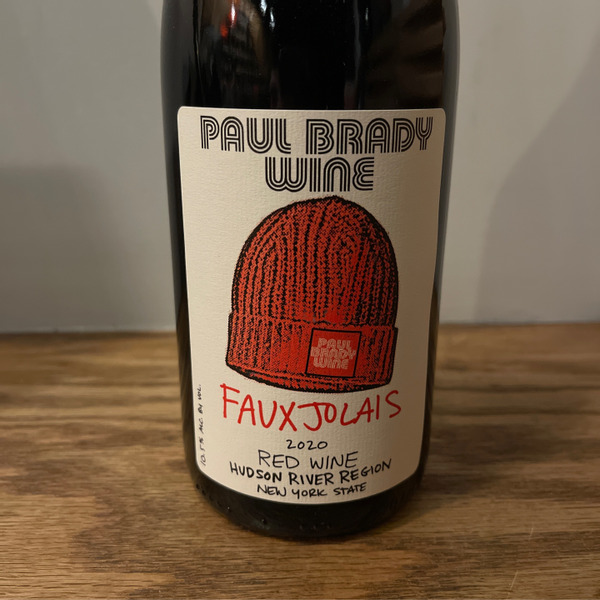 2020 Paul Brady Wine Fauxjolais from Paul Brady Wine Vinoshipper