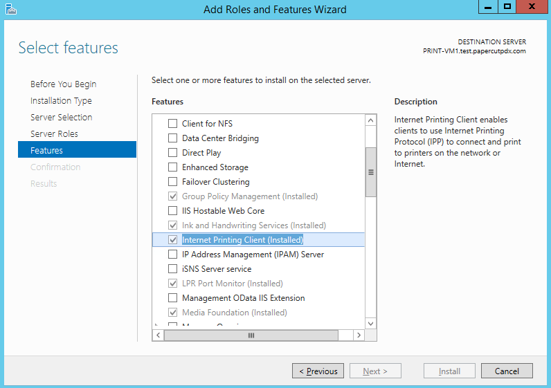 Printers disappear after running the Windows Mobility Print installer